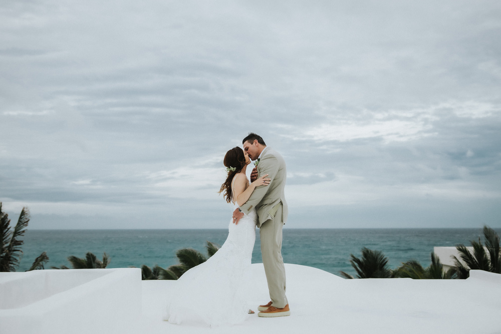 A Blue Ocean Intimate Elopement At Isla Mujeres