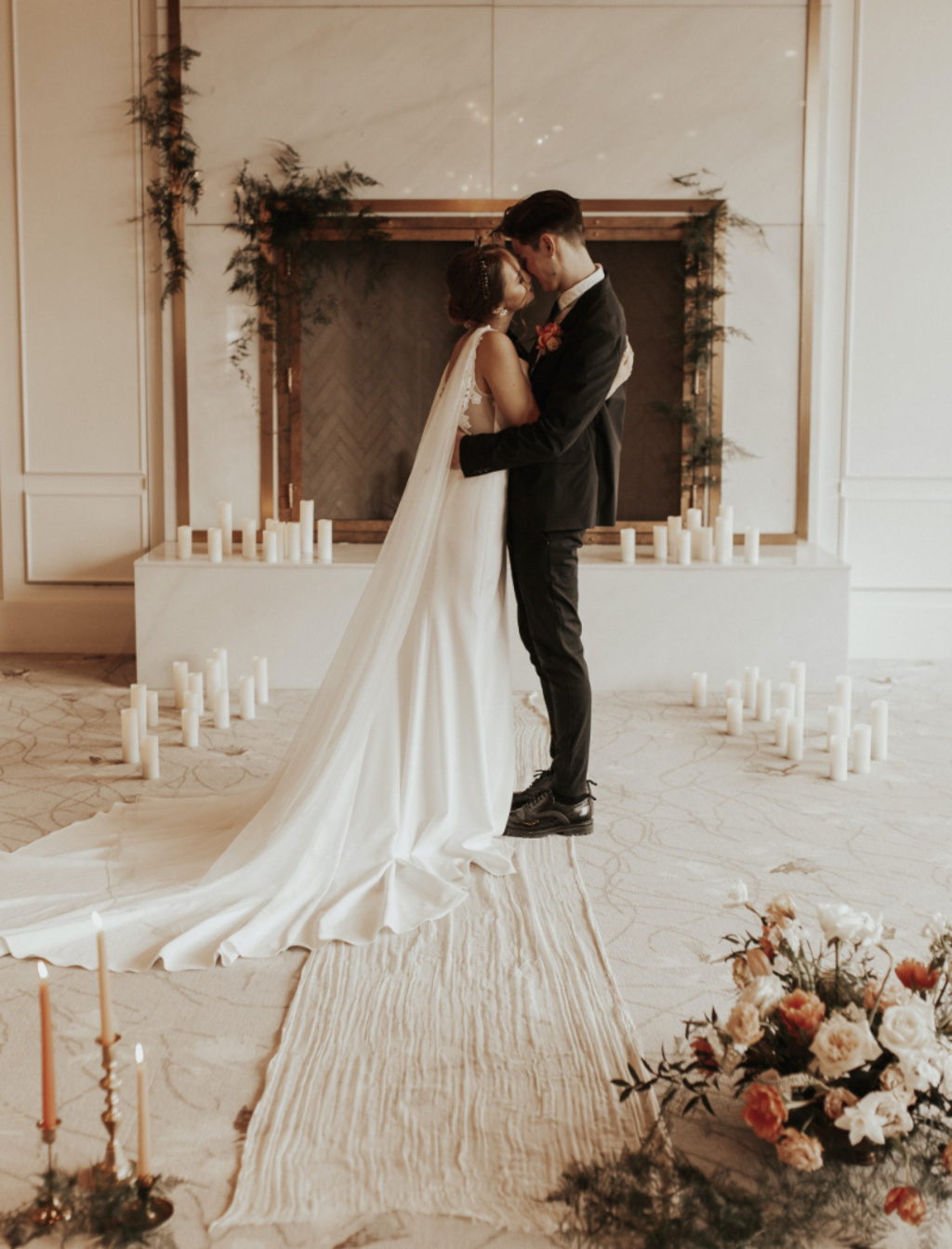Sleek & Modern Styled Wedding Shoot