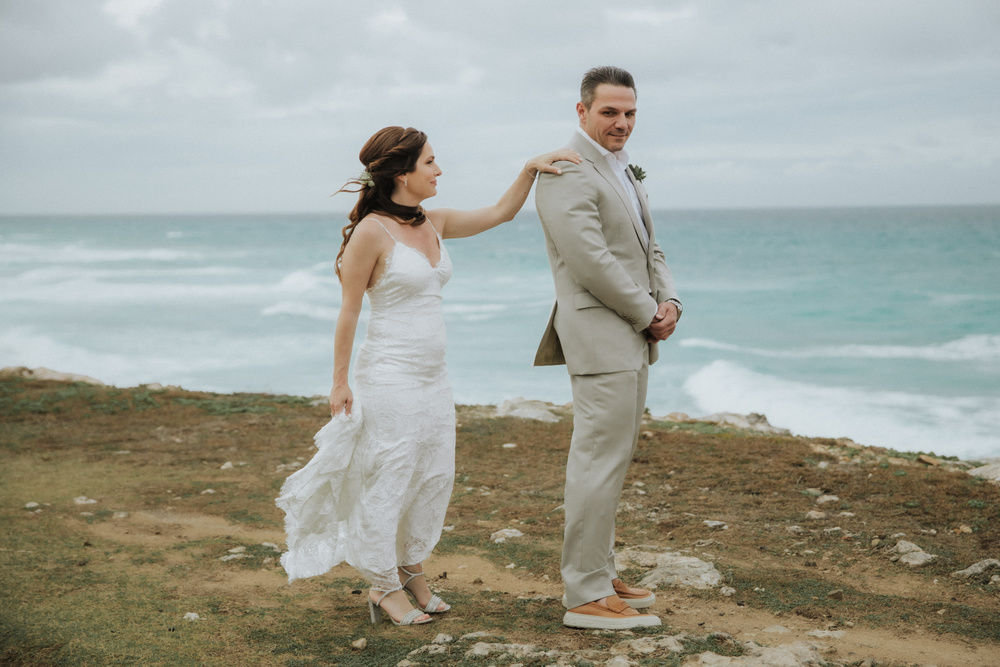 A Blue Ocean Intimate Elopement At Isla Mujeres