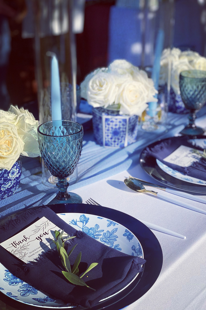 Capri Romantic Table Setting