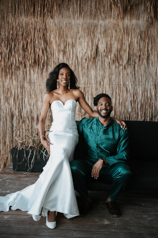Okege And David’s Boho Tulum Wedding
