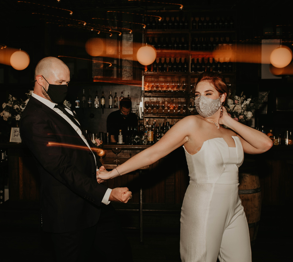 Jessica + Peter's Romantic, Glam Wedding At Brooklyn Winery
