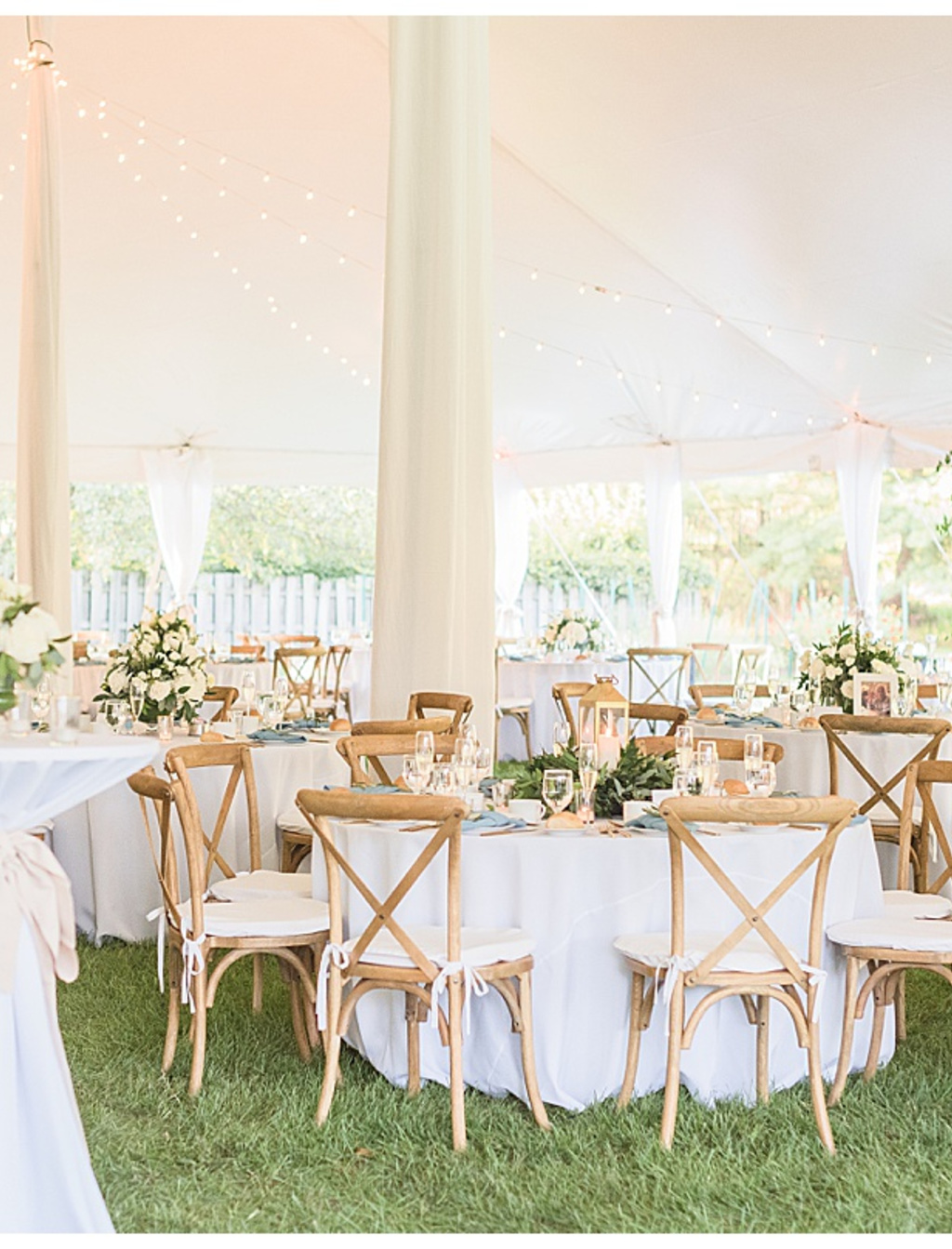 This Couple Pulled Off Pivoting Their Aruba Beach Wedding To An Elegant Backyard Wedding In Just Four Weeks