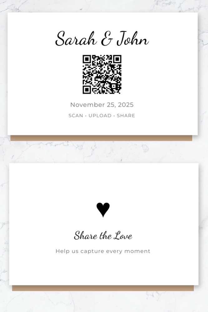 Get Started With Qr Code Wedding Sign Today