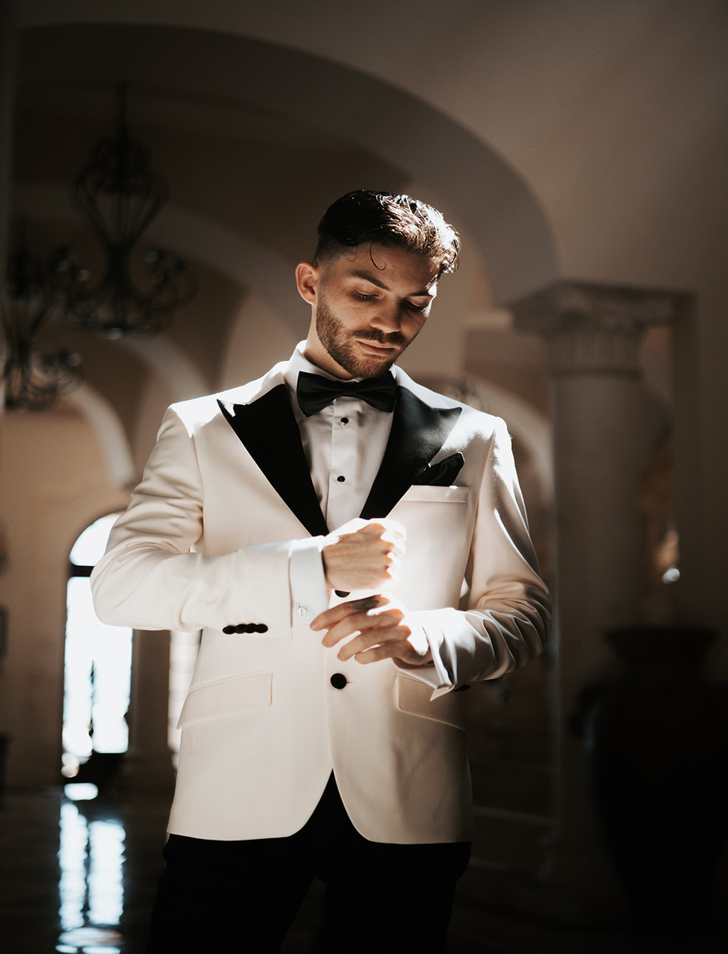 Elegant Wedding Of Idan & Dominique At Villa La Joya, Mx