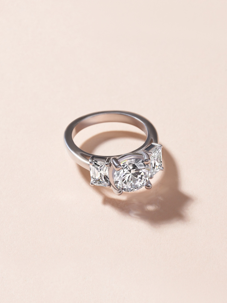 Three Stone Engagement Rings To Proclaim Your Everlasting Love