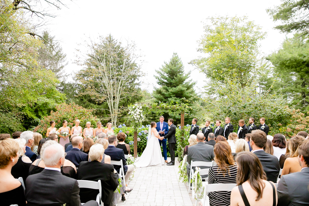 Darling Fall Garden Wedding At Airlie | Caroline & Dylan | Virginia Wedding Photographer