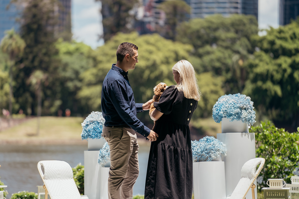 A Surprise Puppy And Proposal