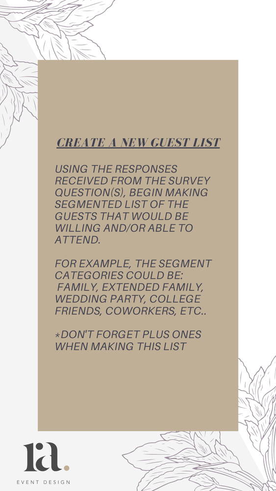 Wedding Pivot | How To Reduce Guest List