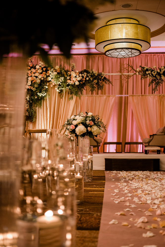 Intimate Indian Wedding Mandap Design