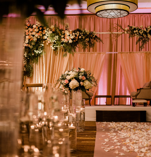 Intimate Indian Wedding Mandap Design