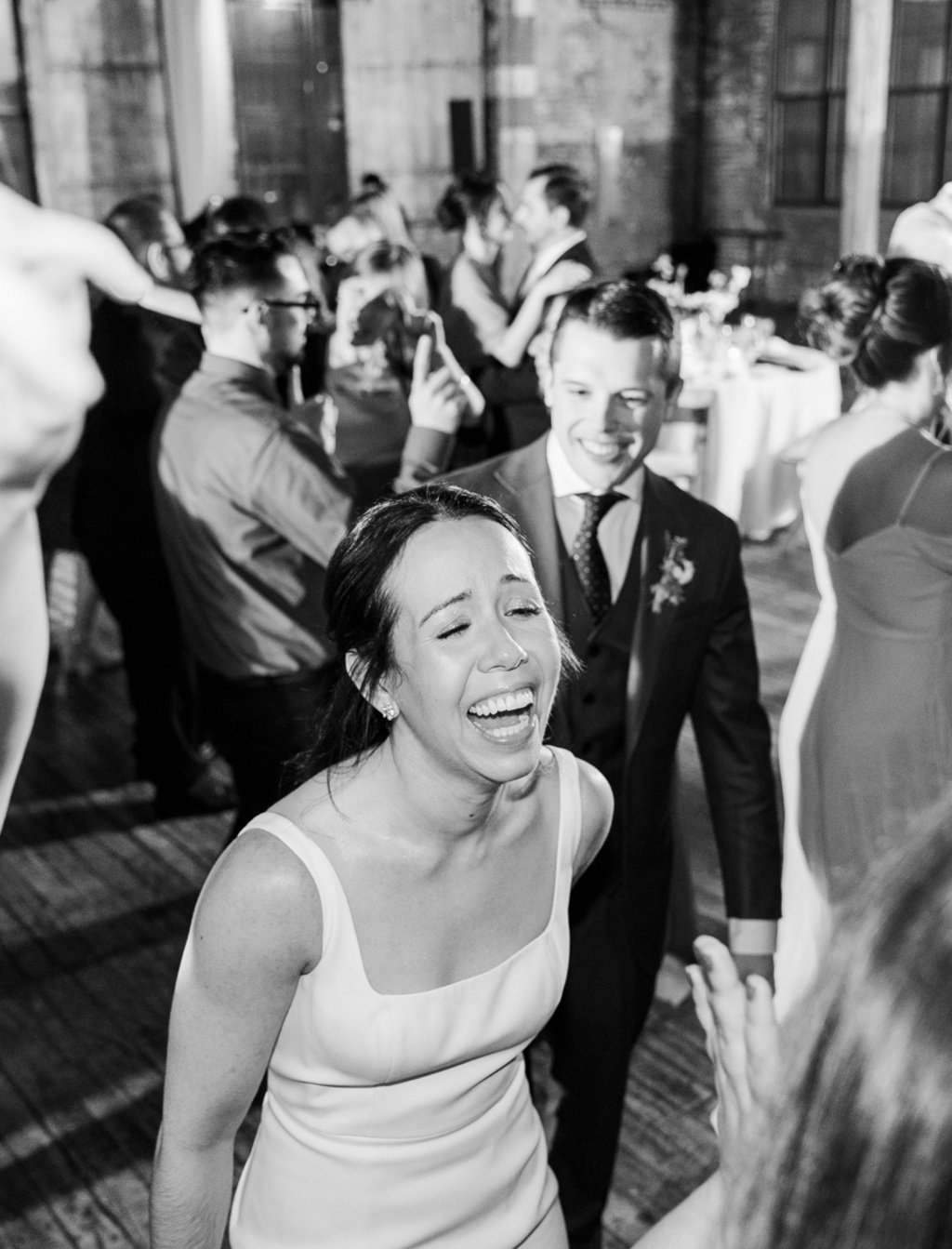 Rainy Spring Greenpoint Loft Wedding