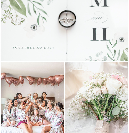 Hayley + Matt’s California Garden Backyard Wedding