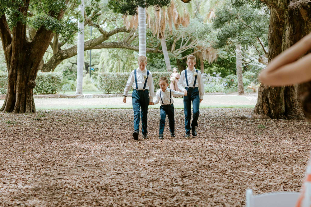 A Fun & Playful Brisbane City Botanic Gardens Wedding