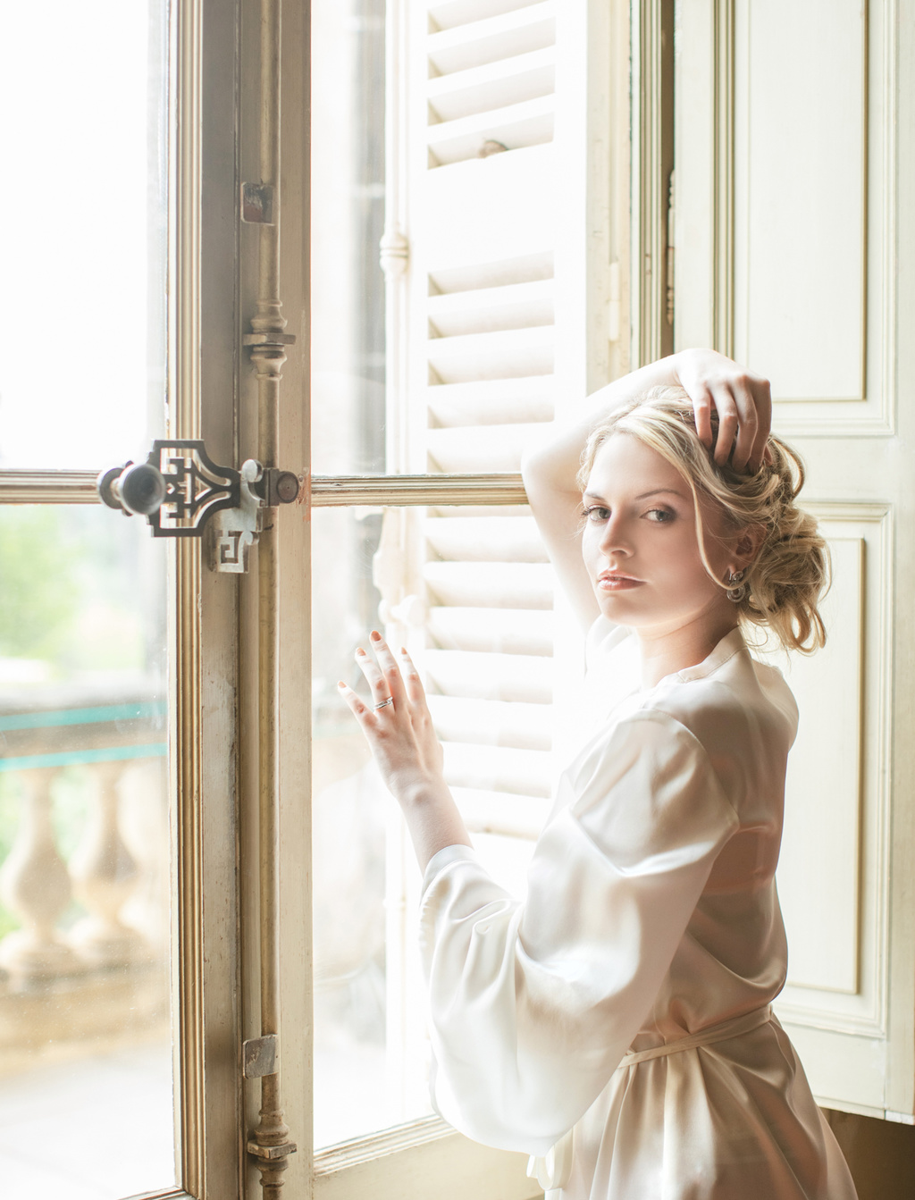 Dusty Blue Romantic Wedding Inspiration At Château D'astros