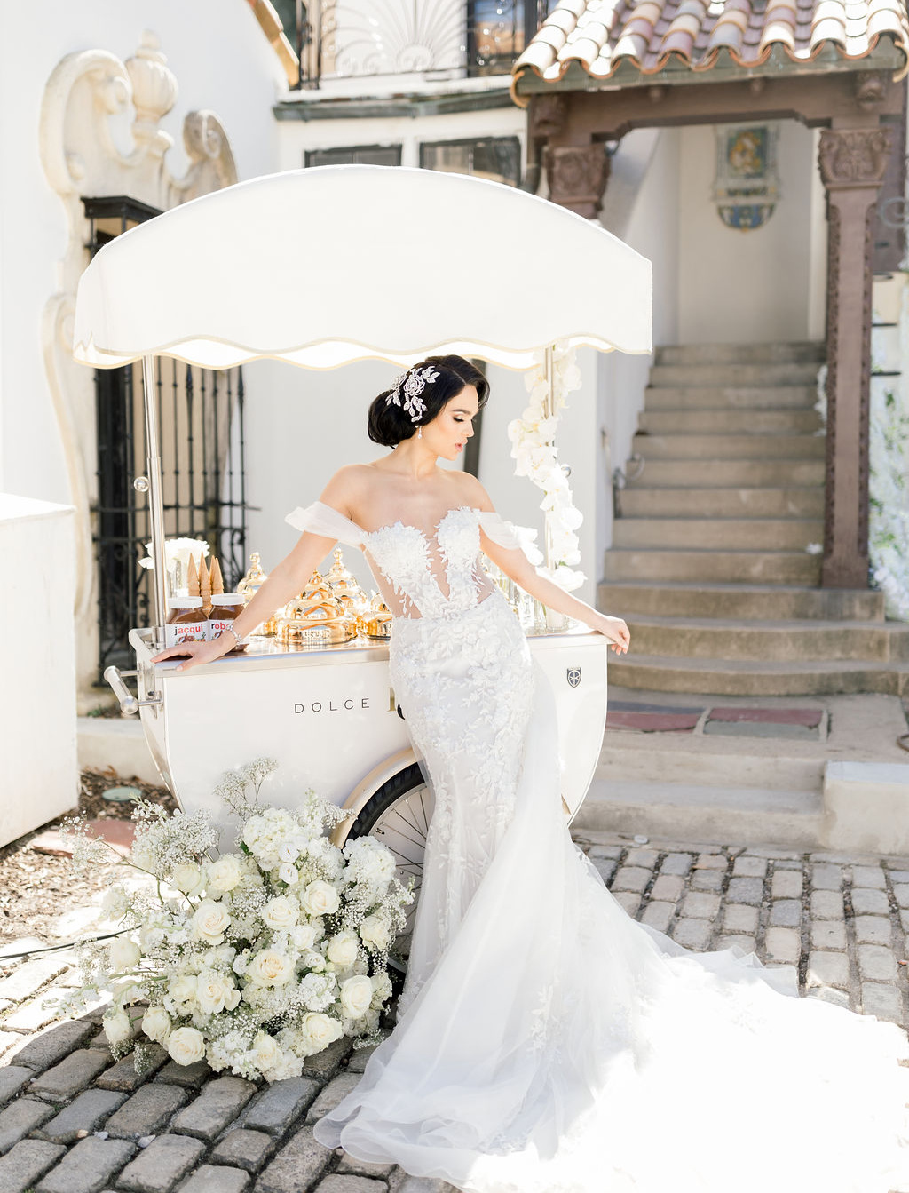 Tuscan Romance Meets Gatsby Styled Shoot