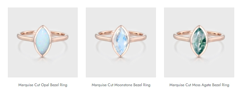 Elevate Your Style: Bezel Rings With Various Cuts And Stunning Gemstones
