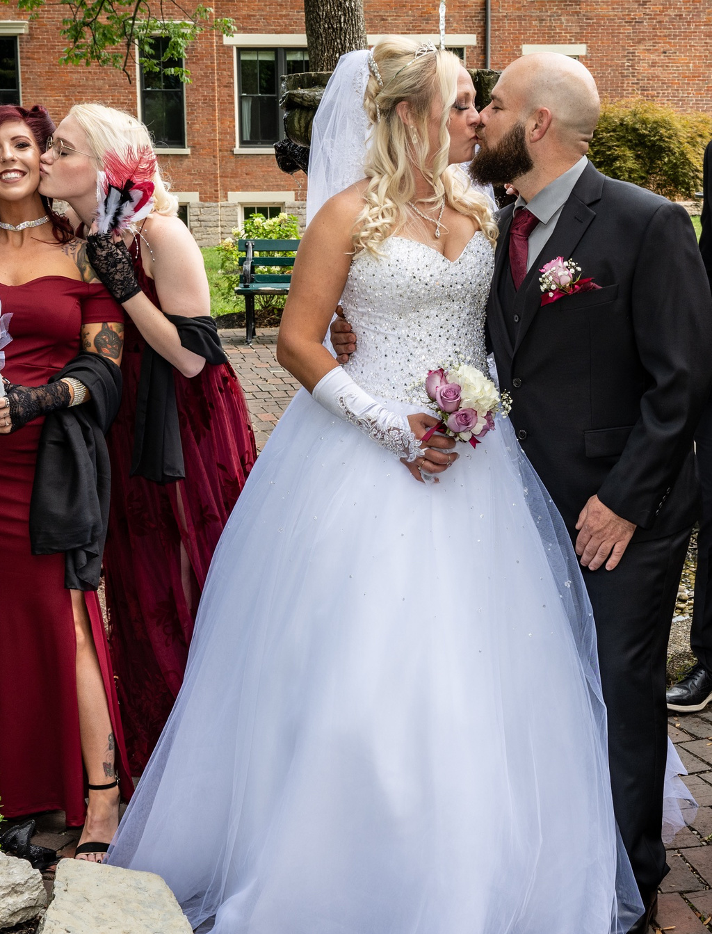 Masquerade Wedding Theme In Covington, Kentucky