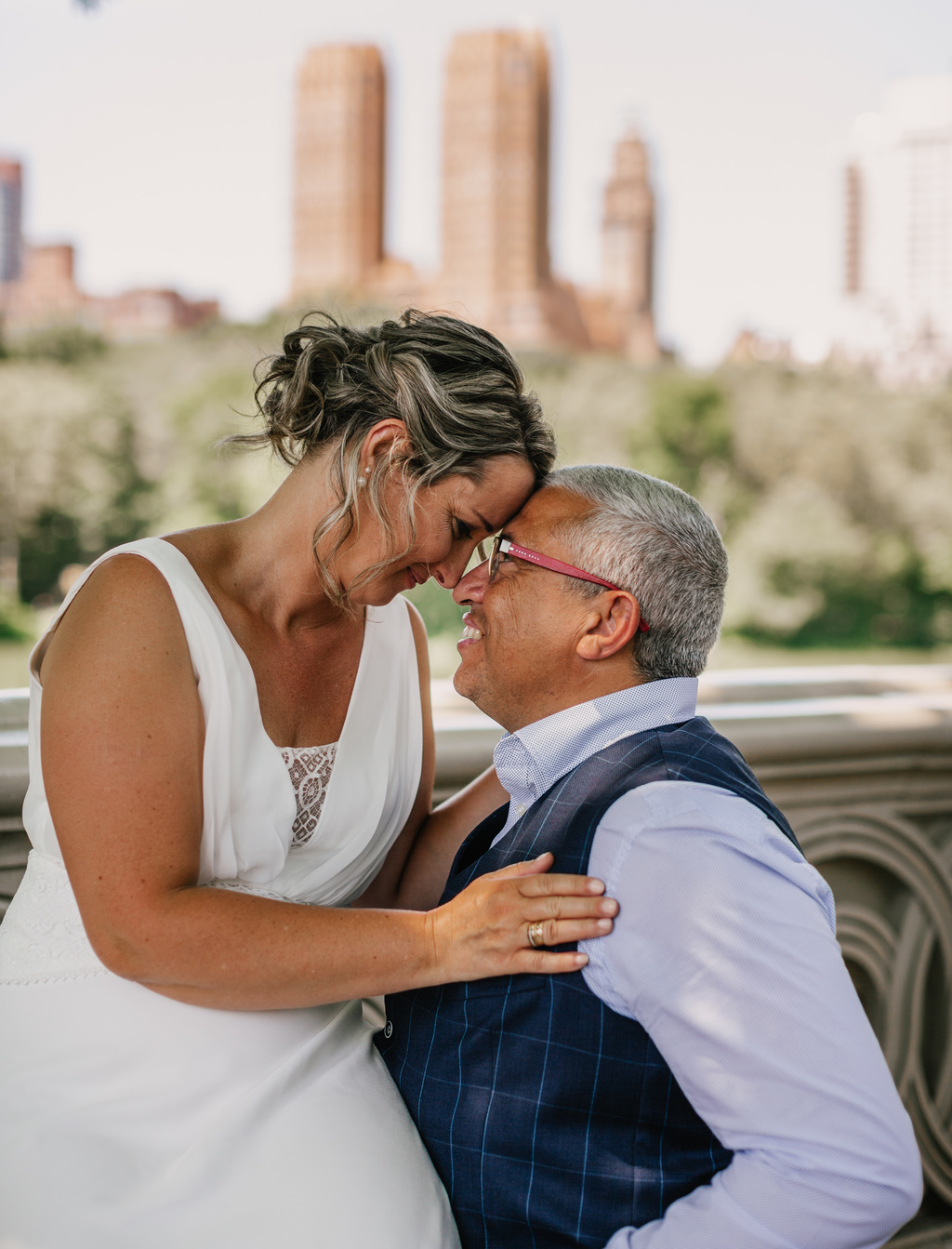 Intimate Wedding Ceremony In Central Park.