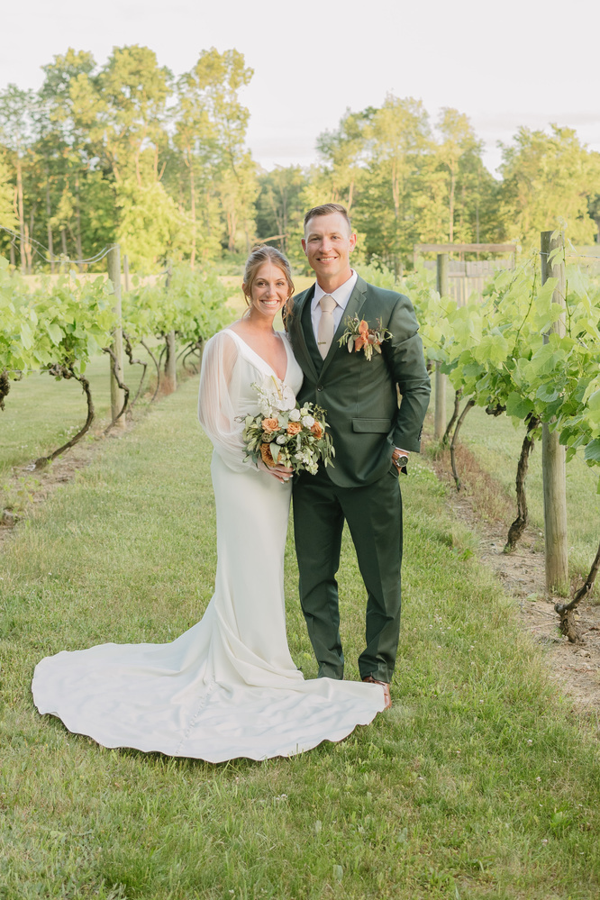 Wedding At Westers Family Vineyard In Rives Junction Michigan
