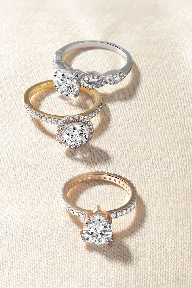 Exquisite Sustainable Lab Diamond Rings For Couples!