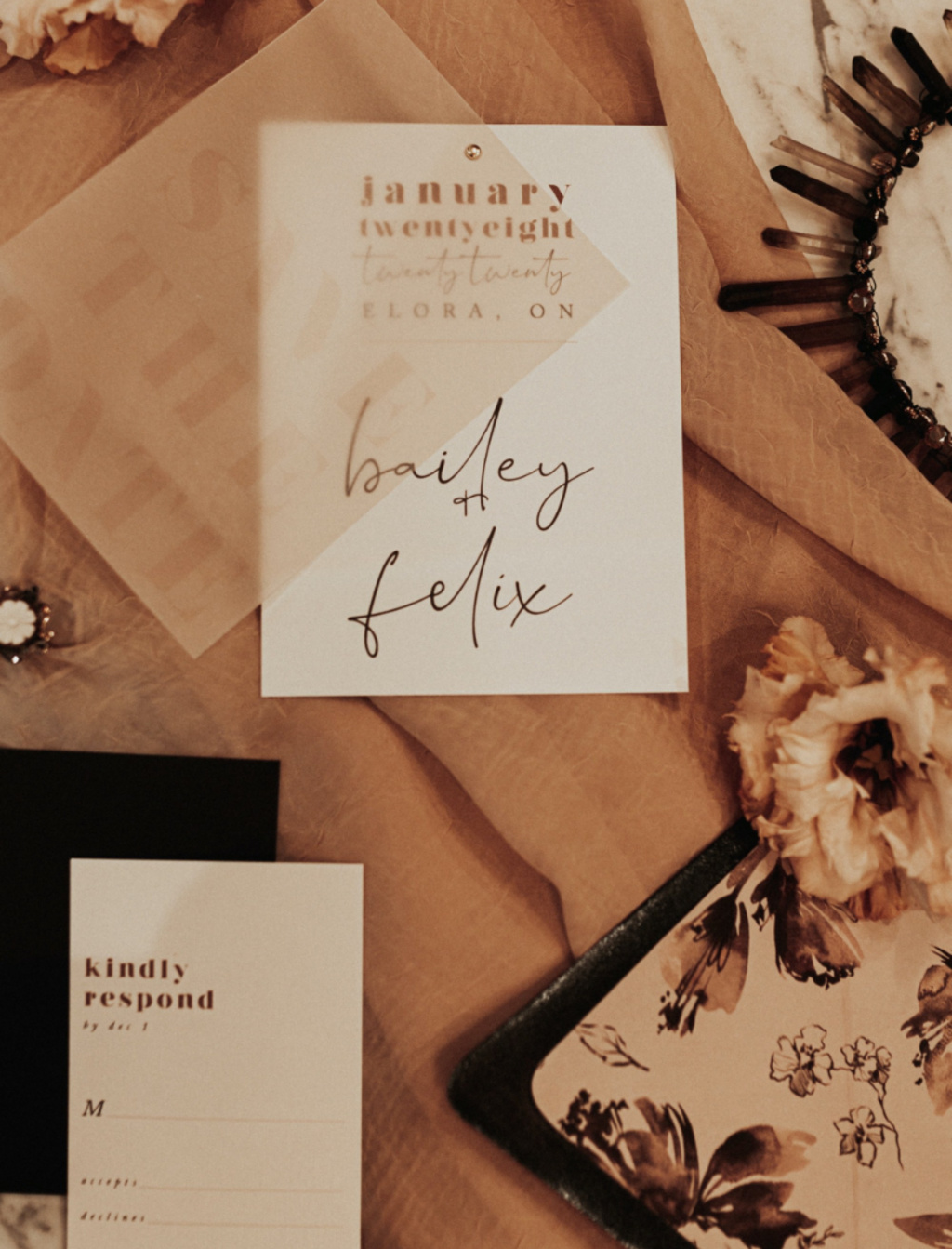 Sleek & Modern Styled Wedding Shoot