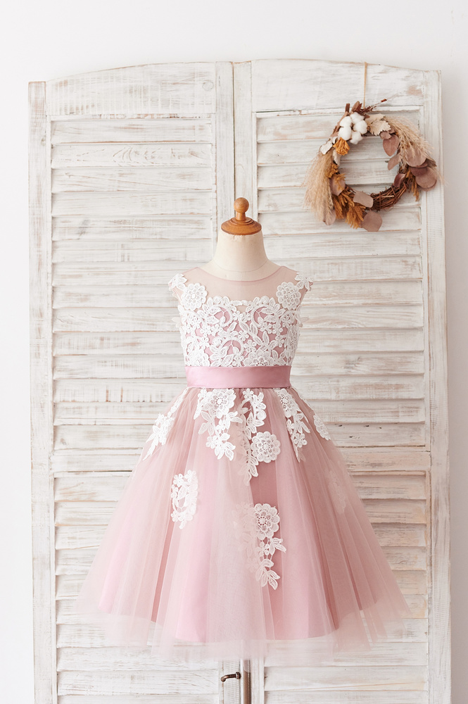 The Biggest Spring/ Summer 2021 Trend: Mauve Flower Girl Dresses