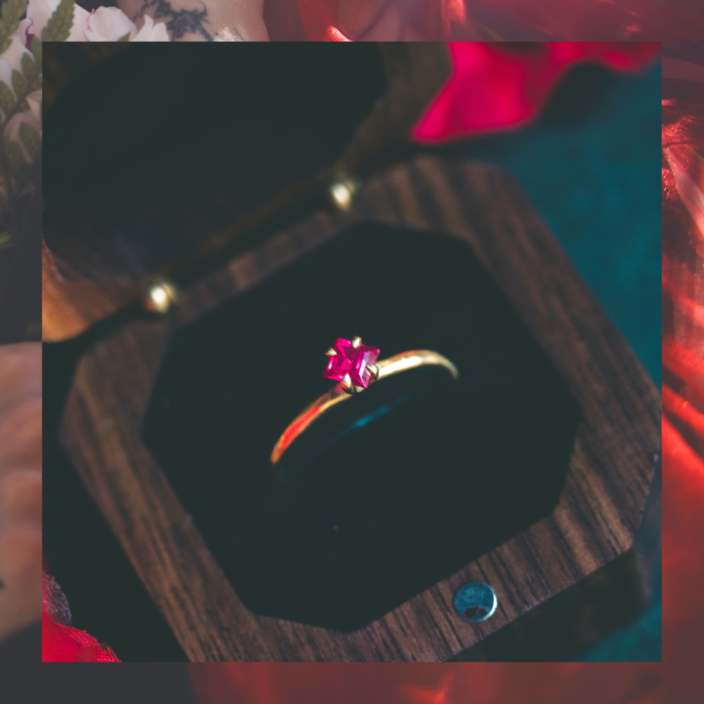 Your Love Story With Our Ruby Alternative Engagement Ring