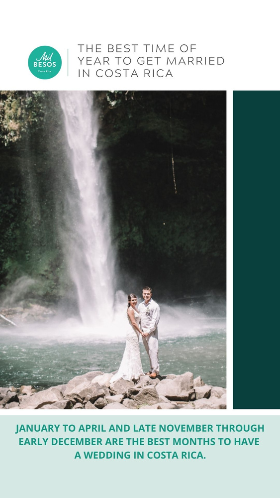 The Best Months To Have A Wedding In Costa Rica
