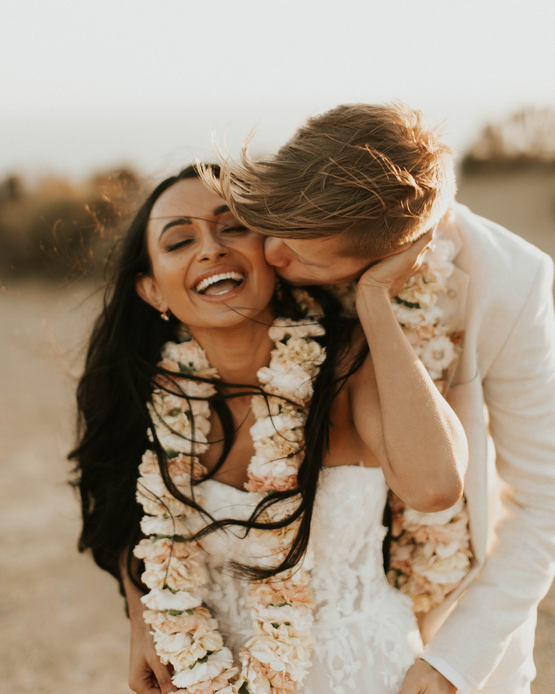 Kat + Jeremy, Golden Malibu Elopement At Point Dume