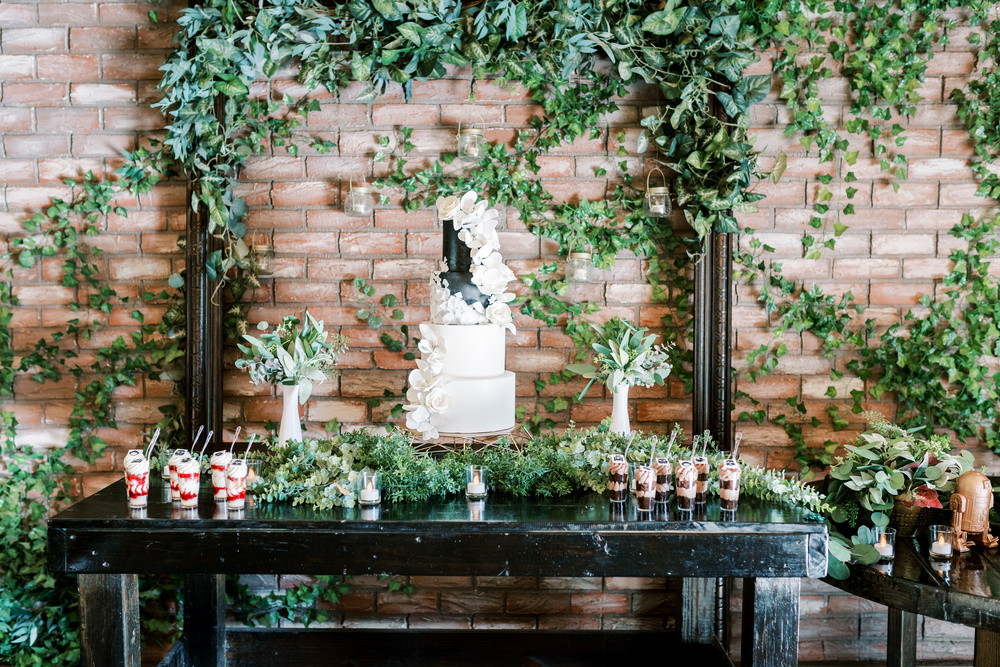 A Subtle And Stylish Star Wars-inspired Wedding