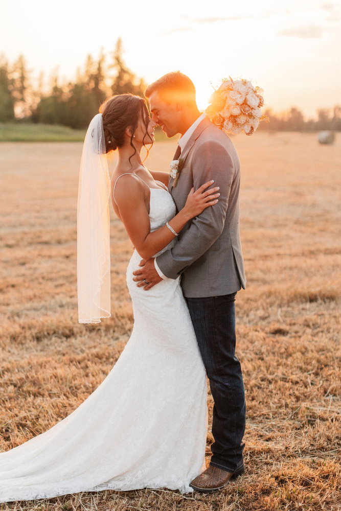 Addyson And Bransen's Barn Wedding In Kalispell, Montana