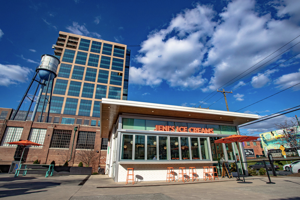 Unique & Fun Engagement Session At Jeni's Ice Cream Parlor In Charlotte