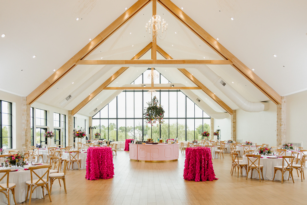 Pretty In Hot Pink: A Bower Wedding Full Of Color