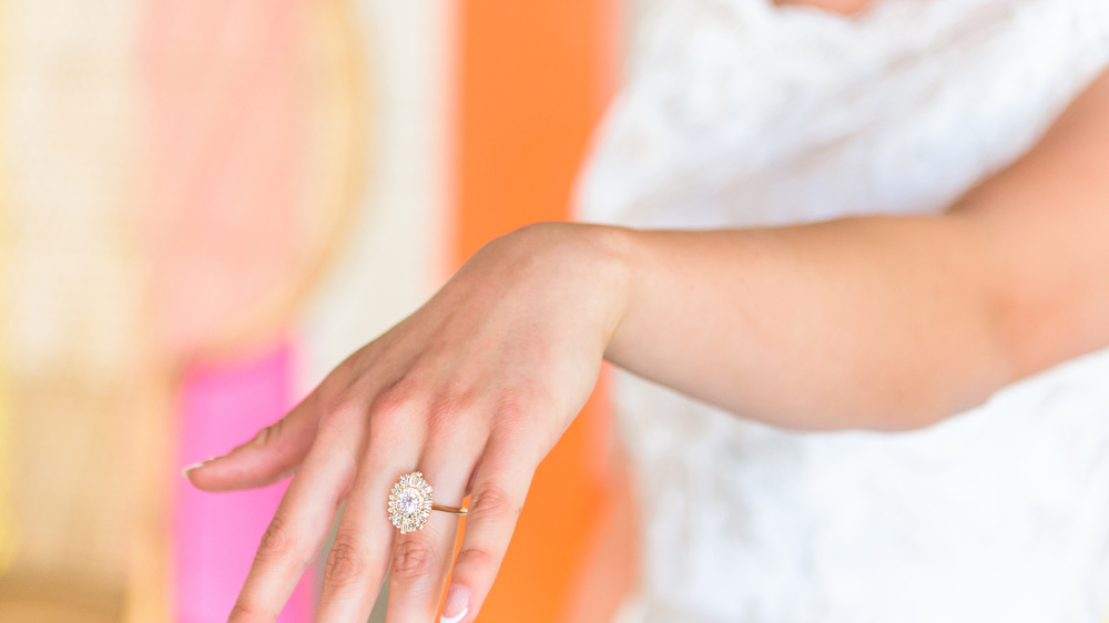 A Colorful And Modern Styled Shoot Becomes A Surprise Proposal  At The State House In Utah