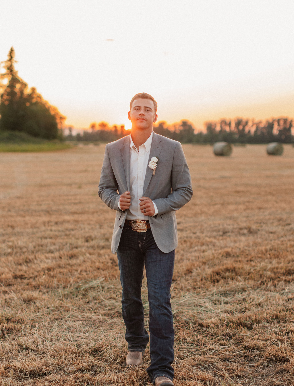 Addyson And Bransen's Barn Wedding In Kalispell, Montana