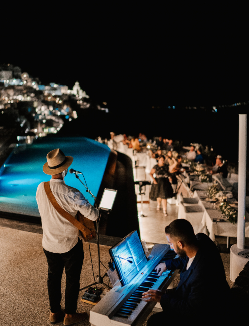 Romantic Wedding  In Santorini