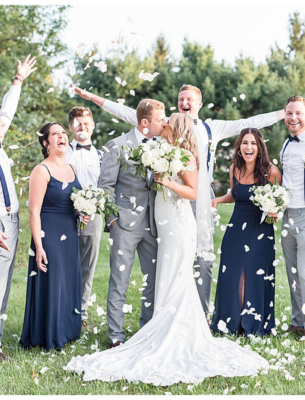 This Couple Pulled Off Pivoting Their Aruba Beach Wedding To An Elegant Backyard Wedding In Just Four Weeks