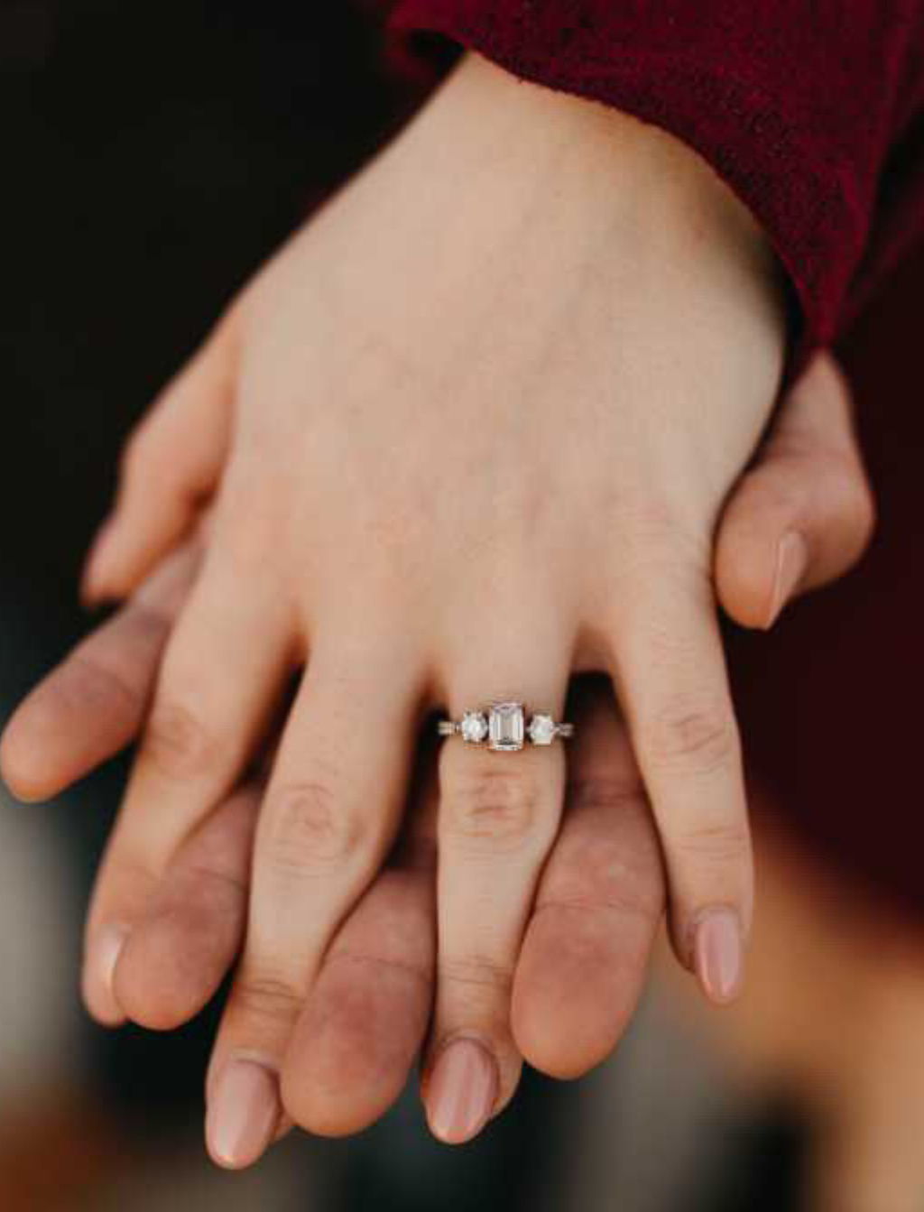 Three Stone Engagement Rings To Proclaim Your Everlasting Love