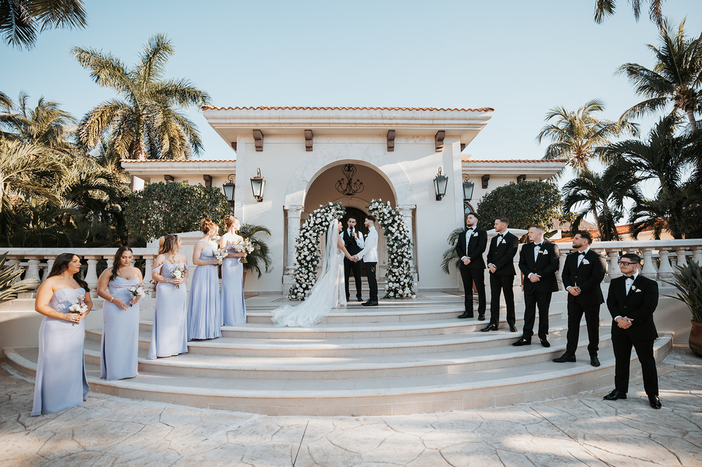 Elegant Wedding Of Idan & Dominique At Villa La Joya, Mx