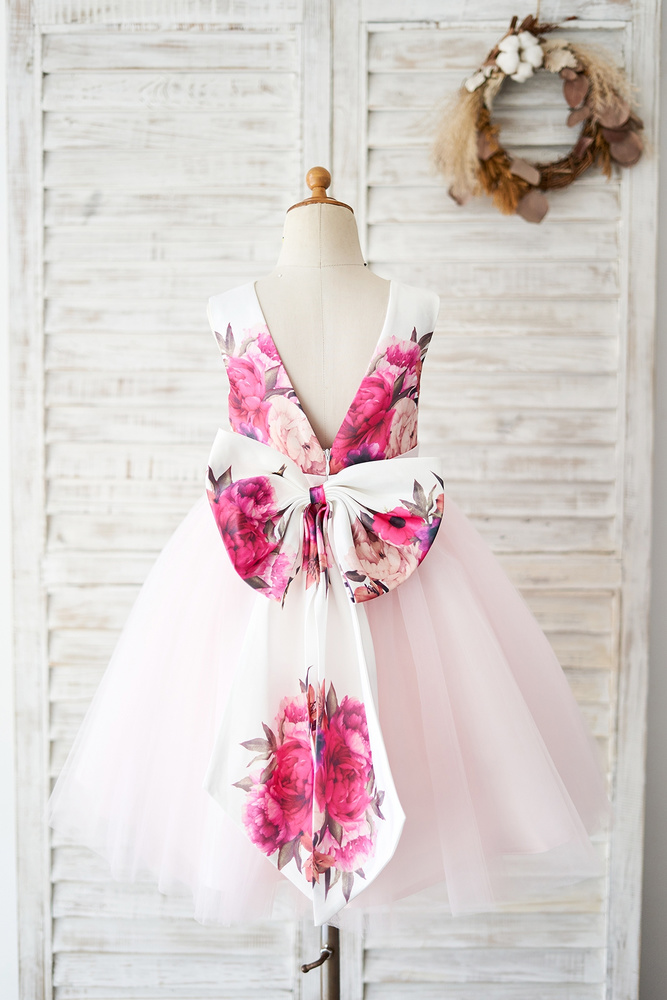 9 Floral Flower Girl Dresses For A Garden Micro Wedding