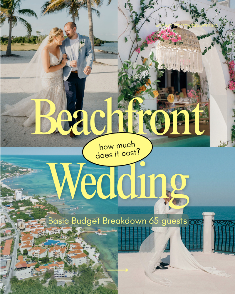 How Much Does A Destination Wedding Cost