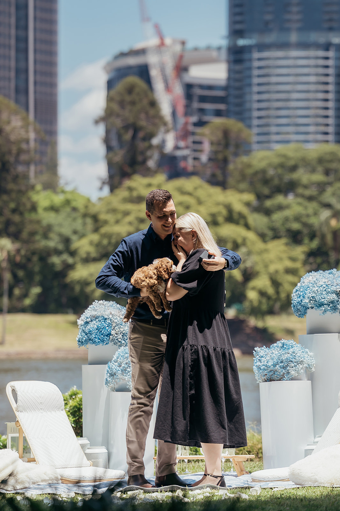 A Surprise Puppy And Proposal