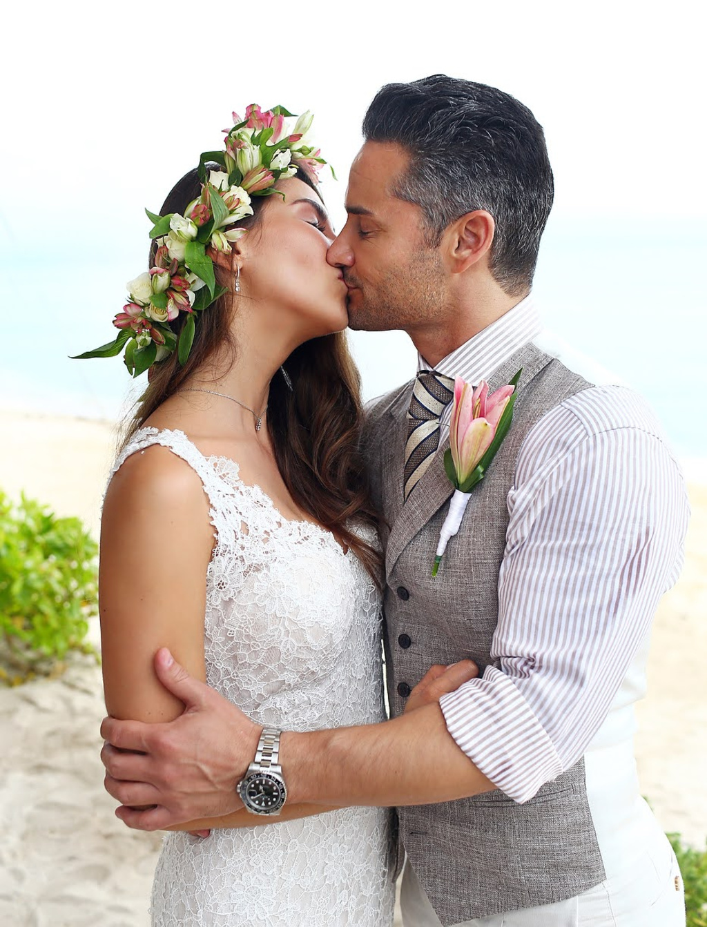 Beach Glam Wedding In Riviera Maya