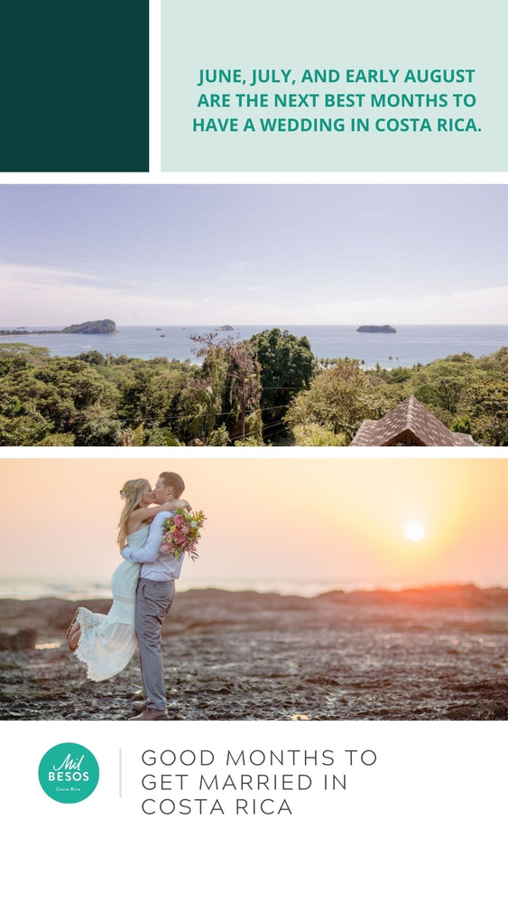 The Best Months To Have A Wedding In Costa Rica