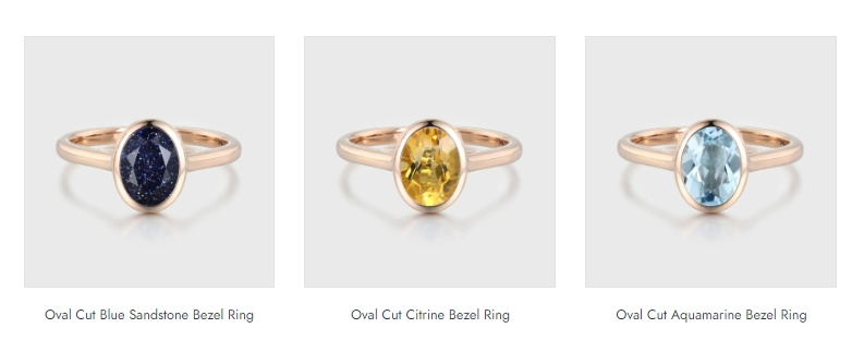 Elevate Your Style: Bezel Rings With Various Cuts And Stunning Gemstones
