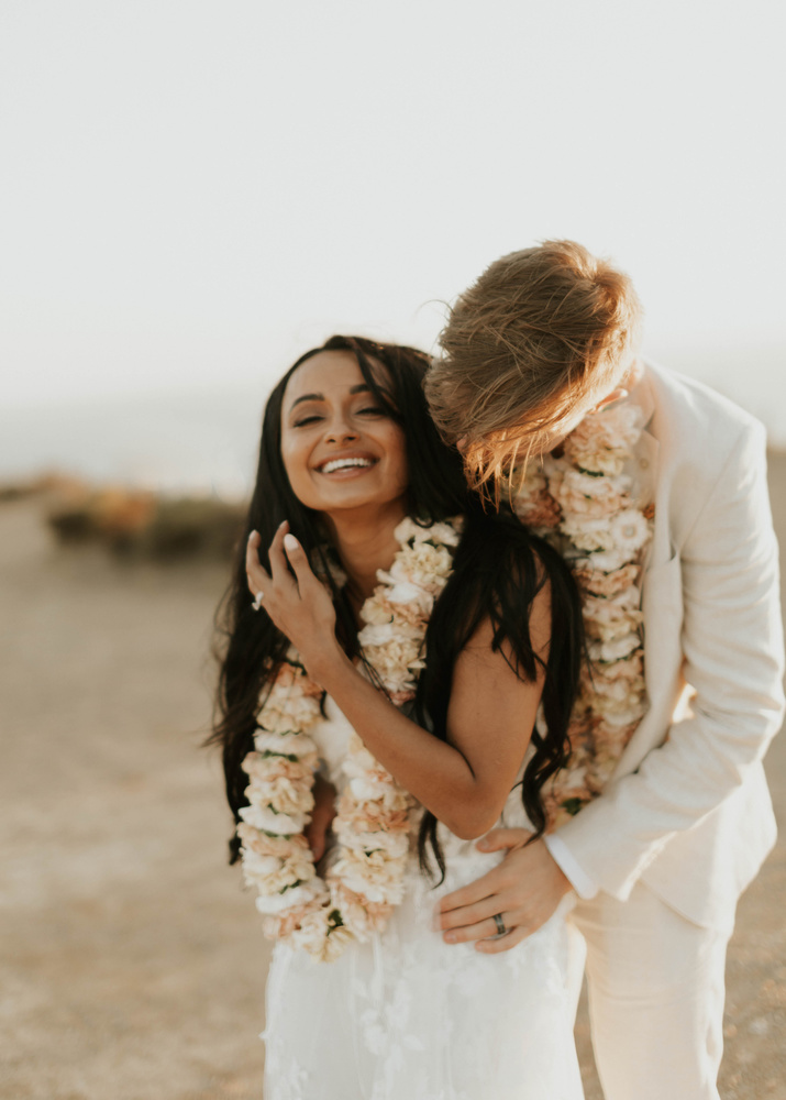 Kat + Jeremy, Golden Malibu Elopement At Point Dume
