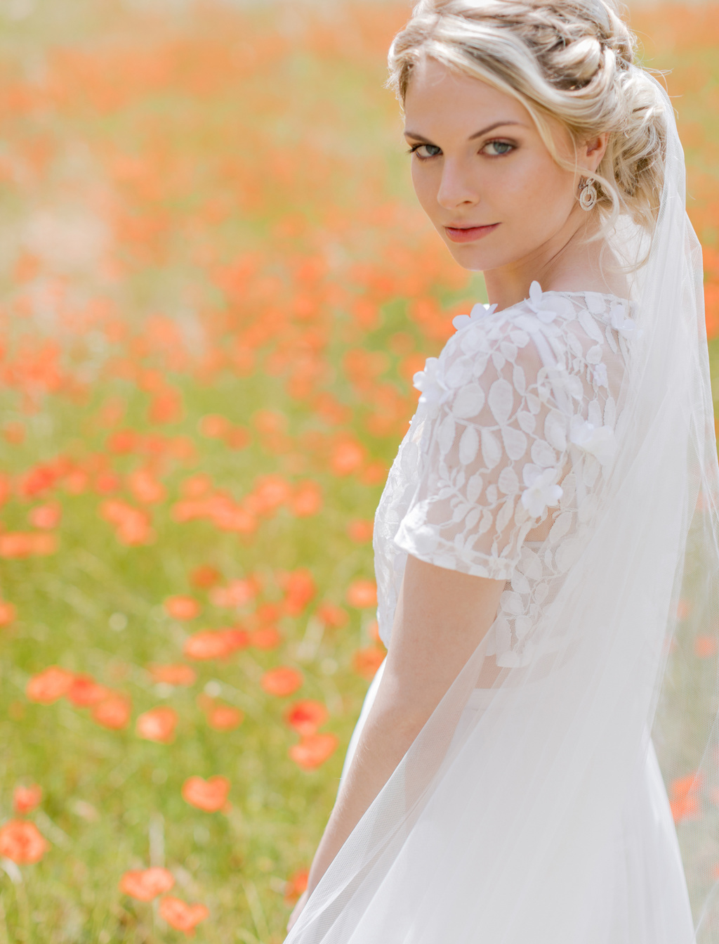 Dusty Blue Romantic Wedding Inspiration At Château D'astros