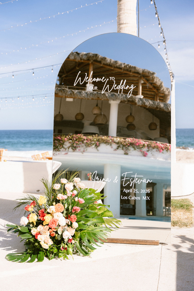 Colourful And Chic Wedding Of Irina And Estevan In Los Cabos, Mexico