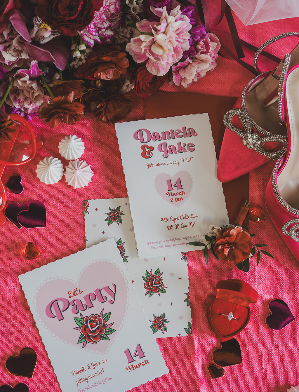 Vibrant Spring Wedding Inspiration In Calgary